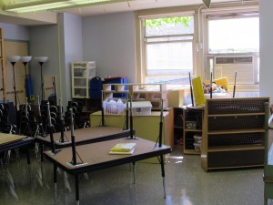 Bill's room packed up 1